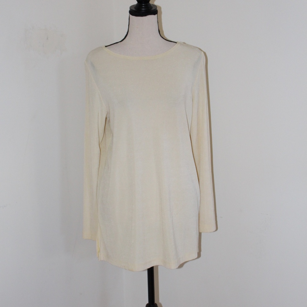 Carolyn Strauss collection, long sleeve shirt.....